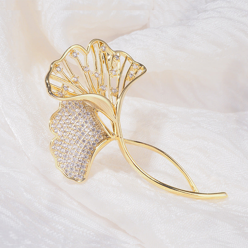 Ginkgo Leaf Statement Corsage: A Timeless Mother’s Day Gift